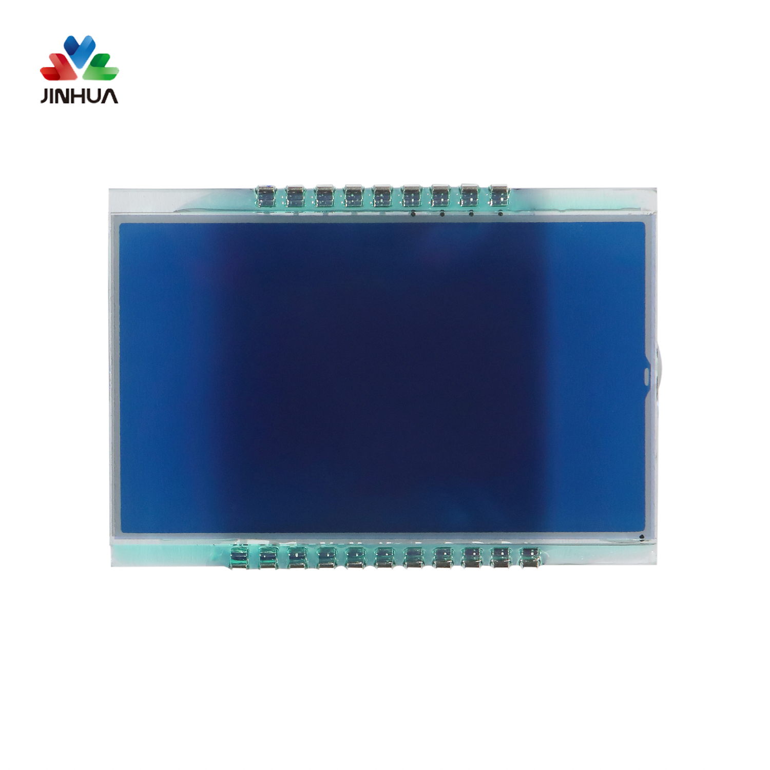 Pines Negativo Transmisivo HTN Pantalla LCD de segmento azul