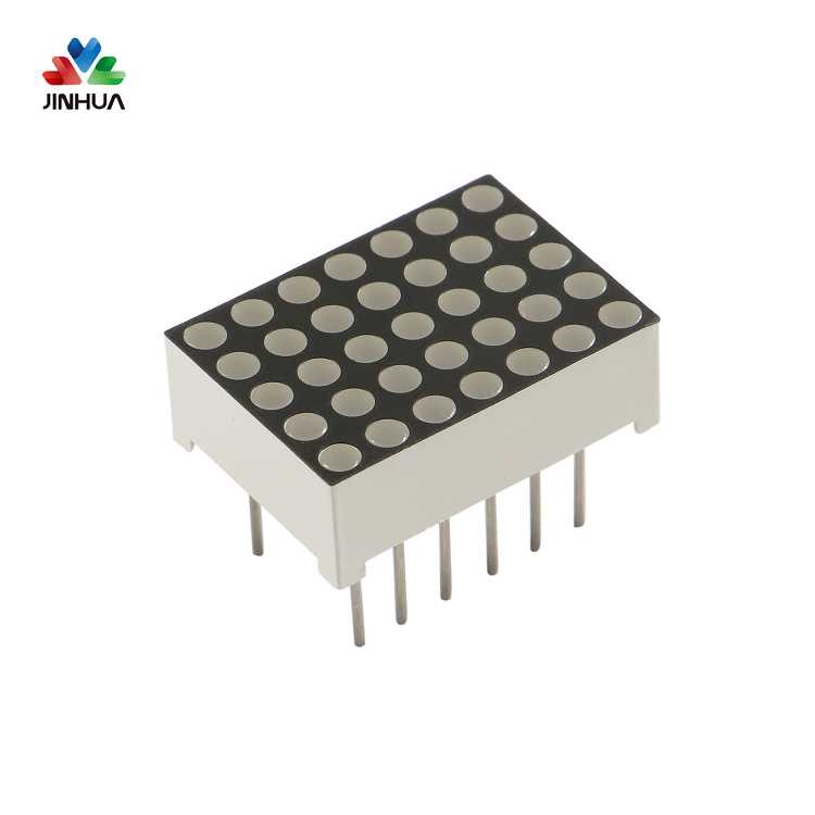 China Matriz de puntos del módulo de pantalla LED azul de cátodo común de 1,5 pulgadas Fabricantes