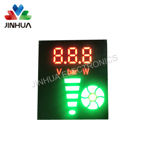 Módulo de pantalla LED de 7 Seg personalizado con proveedor de China de barra de energía colorida